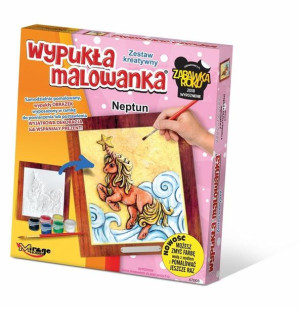 Wypukła Malowanka Jednorożec Neptun