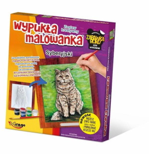 Wypukła Malowanka Koty Syberyjski