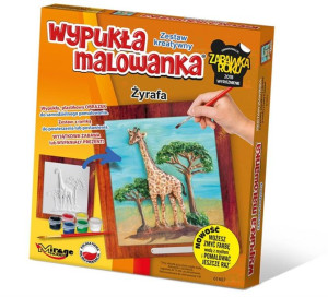 Wypukła Malowanka Zoo Żyrafa