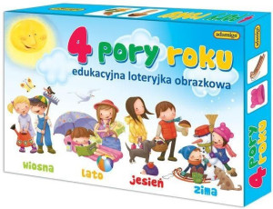 Edukacyjna Loteryjka Obrazkowa 4 Pory Roku