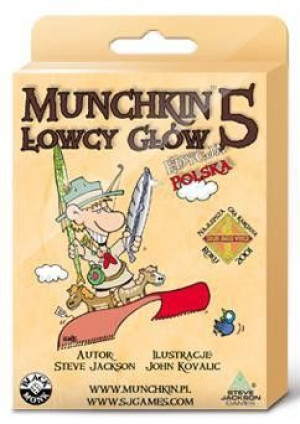 Munchkin 5 Łowcy Głów Black Monk