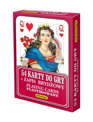 Karty Do Gry Adamigo 54 Elementy
