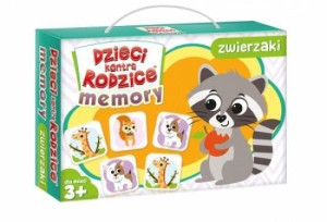Dzieci Kontra Rodzice Memory Zwierzaki