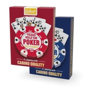 Karty Plastikowe Poker Texas Trefl