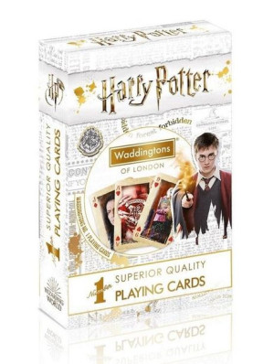 Waddingtons No 1 Harry Potter White