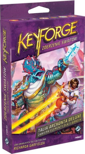 Keyforge: Zderzenie Światów Talia Deluxe Rebel