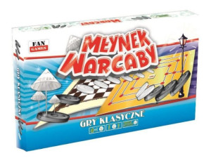 Warcaby + Młynek Fan