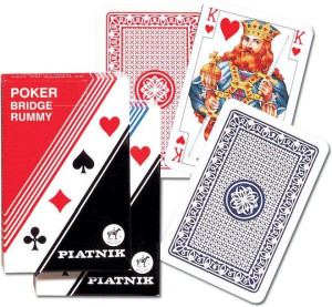 Karty Pojedyncze "pokerbrydż" Piatnik