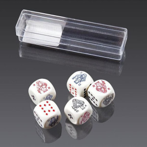 Kości Pokerowe (16 Mm) Piatnik