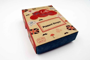 Fun Card English Present Simple Creativo
