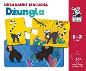 Kapitan Nauka Dżungla Układanki Malucha