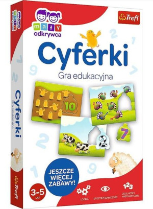 Mały Odkrywca Cyferki Trefl