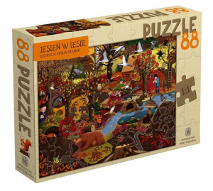 Puzzle 88 Jesień W Lesie