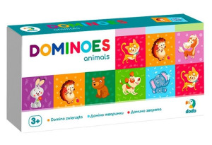 Domino Zwierzęta 29 Elementów