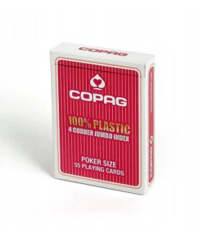 Copag 310 Poker Czerwony Cartamundi