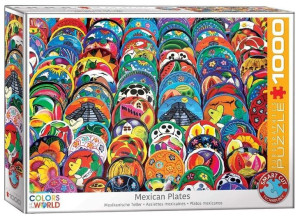 Puzzle 1000 Kolory Świata, Meksykańskie Talerze