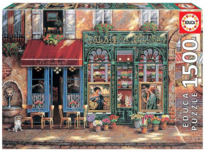 Puzzle 1500 Francuska Kwiaciarnia G3