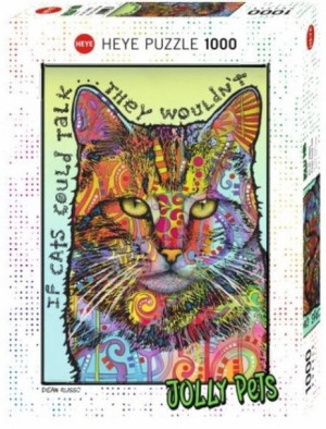 Puzzle 1000 Gdyby Koty Mogły Mówić, Jolly Pets