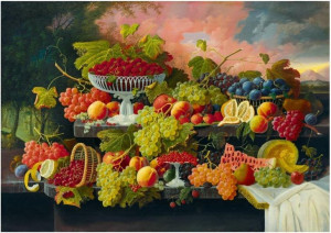 Puzzle 1000 Martwa Natura, Severin Roesen, 1867