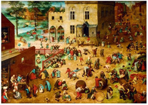 Puzzle 1000 Zabawy Dziecięce, Brueghel