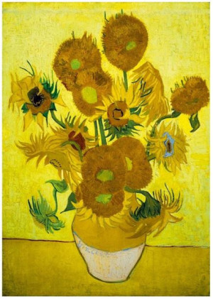 Puzzle 1000 Słoneczniki, Vincent Van Gogh