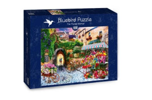 Puzzle 1000 Targ Pełen Kwiatów, Taylor Jason