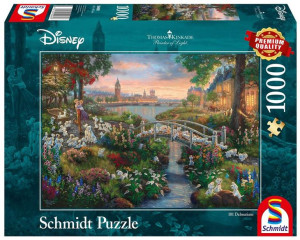 Puzzle 1000 101 Dalmatyńczyków (disney) G3