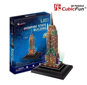 Puzzle 3d Empire State Building Led
