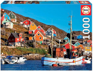 Puzzle 1000 Skandynawskie Domy G3