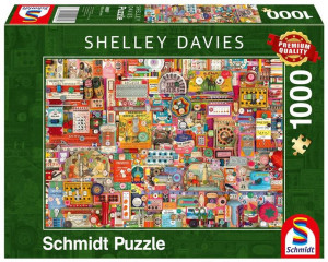 Puzzle Pq 1000 Shelley Davies Akcesoria Do Szycia
