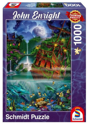 Puzzle Pq 1000 John Enright Zatopiony Skarb G3