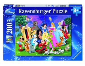 Puzzle 200 Disney Ulubione Postacie Z Bajek Xxl