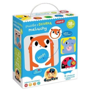 Puzzle Z Dziurką Maluchy 18m+