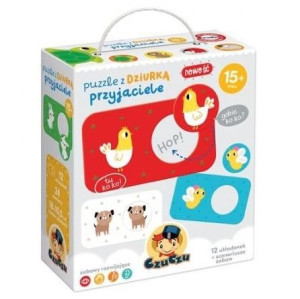 Puzzle Z Dziurką Przyjaciele 15m+