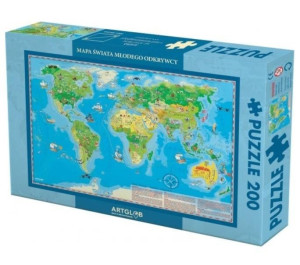 Puzzle 200 Świat Młodego Odkrywcy