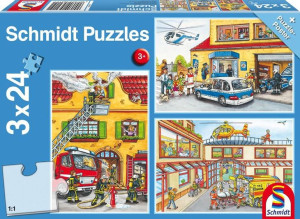 Puzzle 3x24 Służby Ratownicze G3