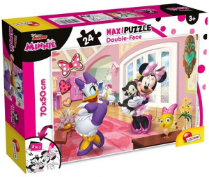 Puzzle Dwustronne Supermaxi 24 Myszka Minnie
