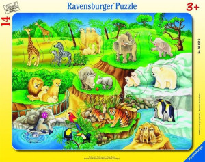Puzzle 14 Co Tu Pasuje? Wizyta W Zoo