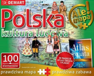 Puzzle: Polskakultura Ludowa+atlas