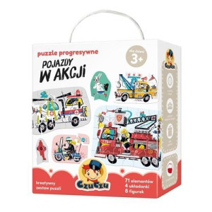 Puzzle Progresywne Pojazdy W Akcji