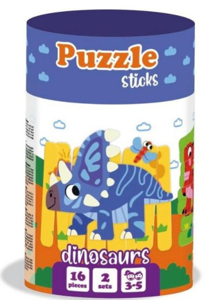 Puzzle Sticks Dinozaury