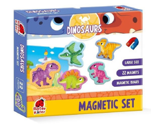 Zestaw Magnesów Dinozaury