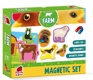 Zestaw Magnesów Farma