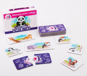 Puzzle Domino Zwierzaki