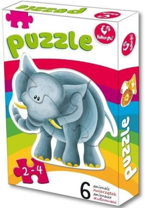 Pierwsze Puzzle Zwierzątka 2