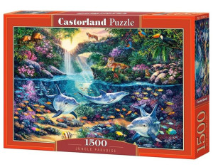 Puzzle 1500 Rajska Dżungla Castor