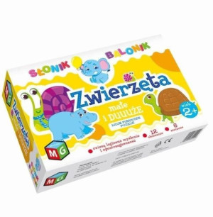 Zwierzęta Duże I Małe Słonik Balonik