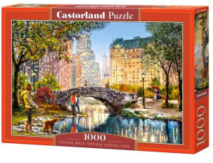 Puzzle 1000 Ewening Walk Central Park Castor