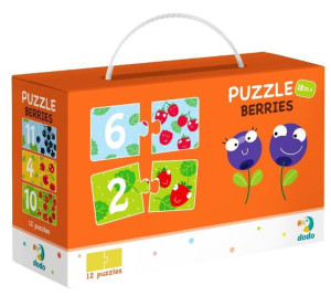 Puzzle 12x2 Cyferki Jagódki