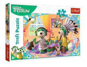 Puzzle 24 Maxi Rodzina Treflików Trefl